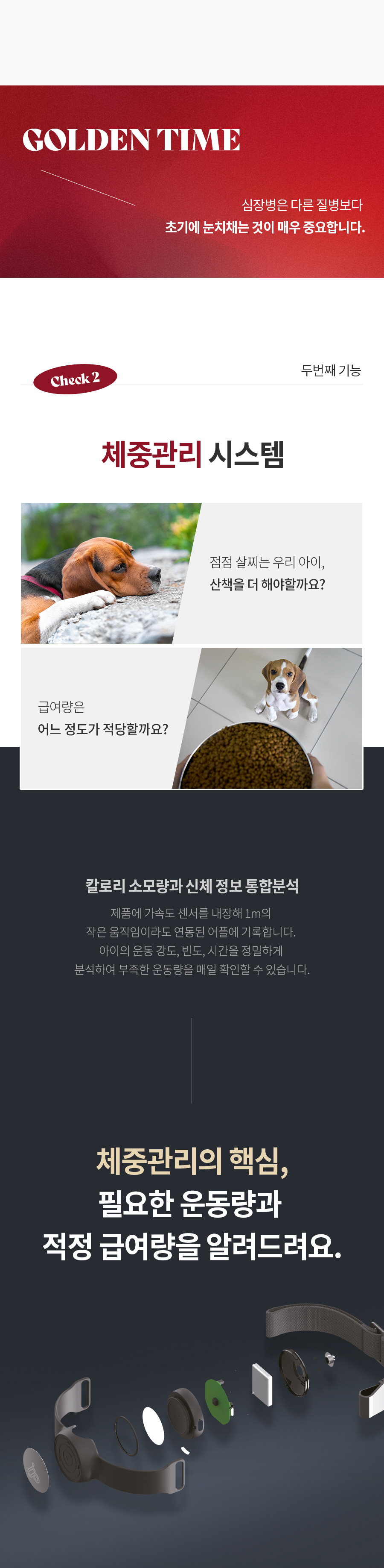 반려견 헬스케어 디바이스 LUHearty